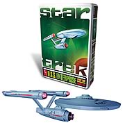 Star Trek Classic Enterprise in Tin Box Model Kit